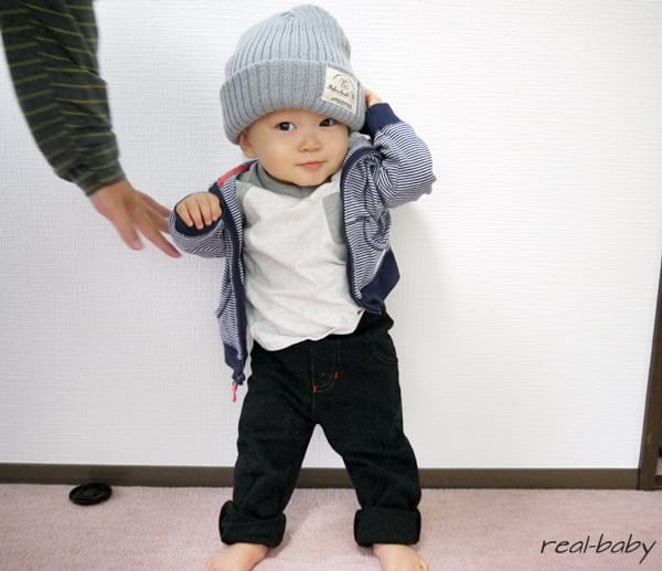 ≪生後11ヶ月ごろ≫赤ちゃんの秋の服装（お出かけコーディネートまとめ）